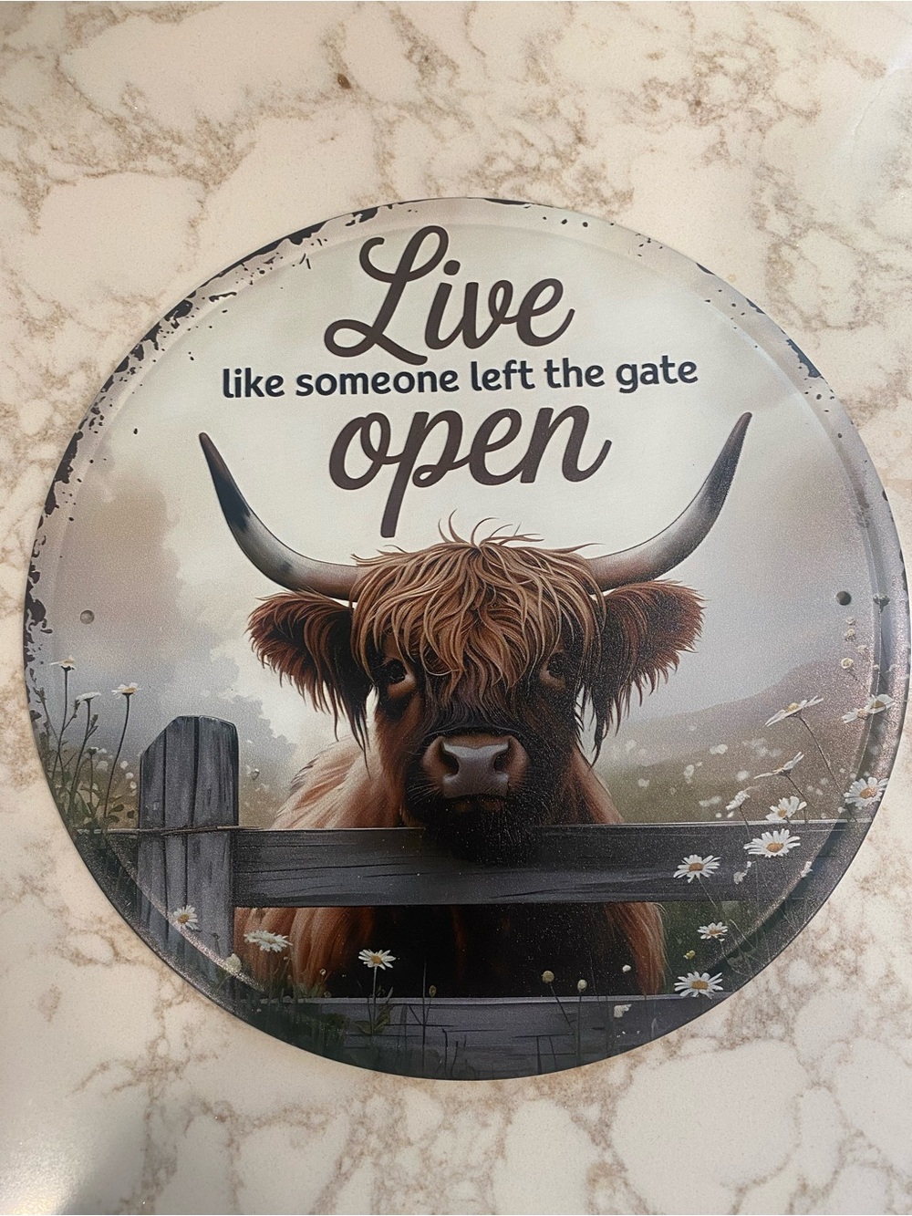 Large Metal Sign Magnet
